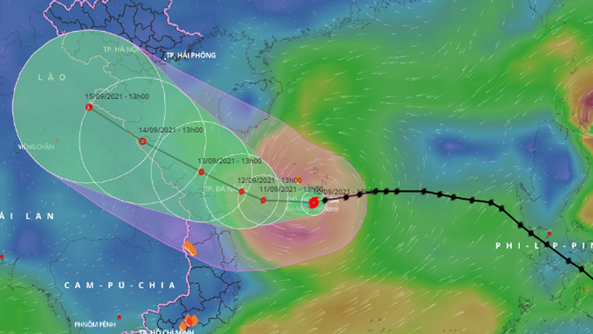 Typhoon Conson to change course, head toward Vietnam’s central coast